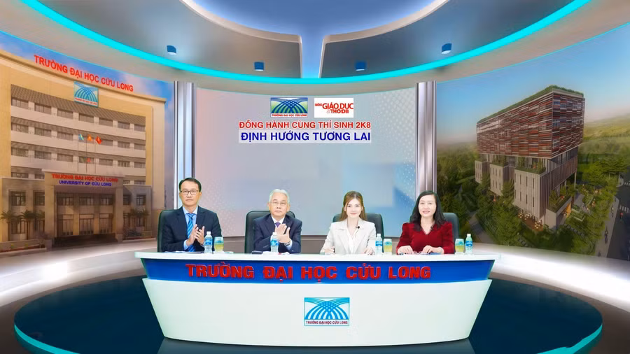 Ban cố vấn đến từ Trường ĐH Cửu Long giải đáp nhiều thắc mắc, băn khoăn của các thí sinh, phụ huynh trong mùa tuyển sinh năm 2026.