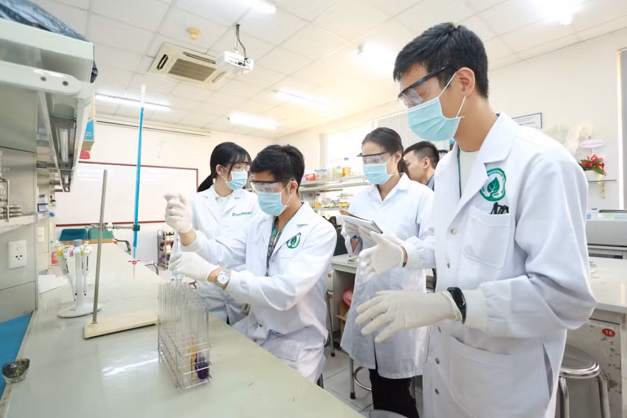 Sinh viên Trường Đại học Quốc tế (Đại học Quốc gia TPHCM). Ảnh: NTCC.