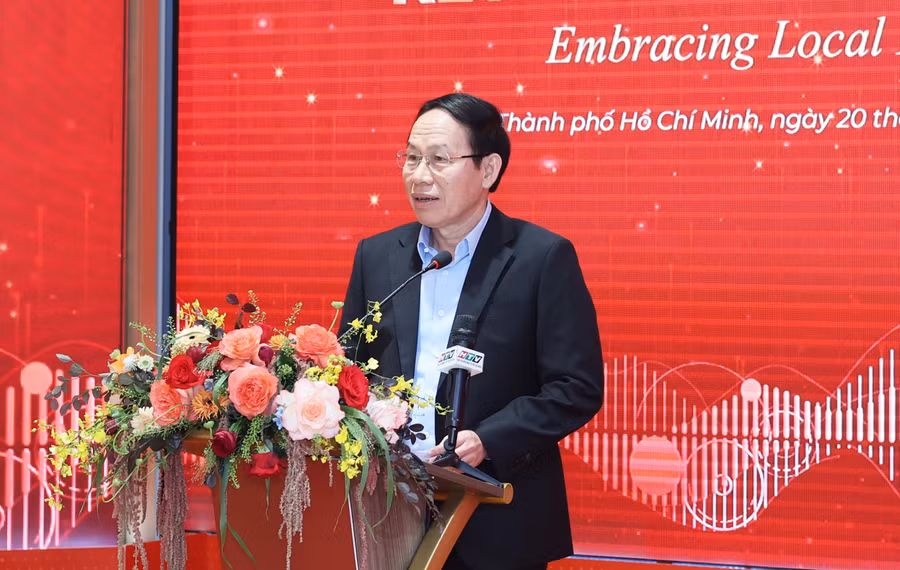 Phó Thủ tướng Chính phủ Lê Tiến Châu phát biểu tại Hội nghị Kết nối đối tác khu vực công UEH năm 2026.
