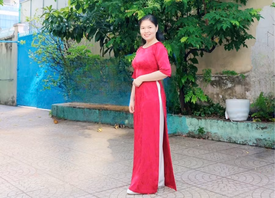 Cô Đỗ Thị Thiên Hương. Ảnh: NVCC