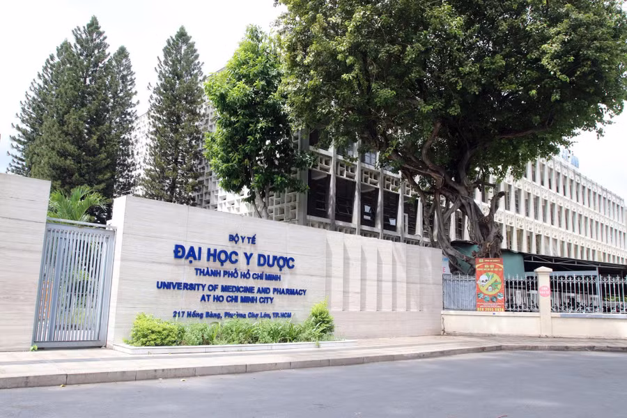 Trường Đại học Y Dược TPHCM. Ảnh: UMP.