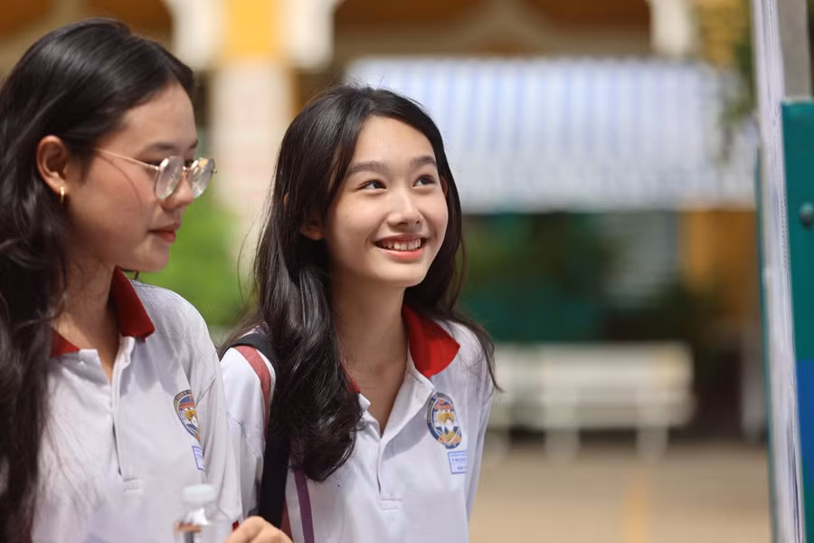 Thí sinh TPHCM dự kỳ thi tốt nghiệp THPT năm 2024. (Ảnh: Thái Khang)