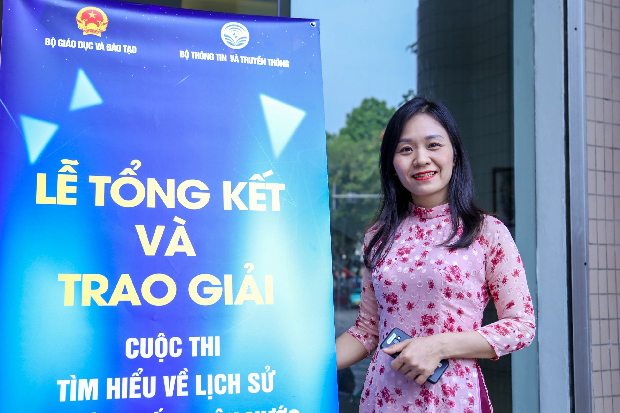 Cô Nguyễn Thị Thiên Sinh, giáo viên Trường Phổ thông Dân tộc nội trú Bắc Kạn (tỉnh Bắc Kạn).