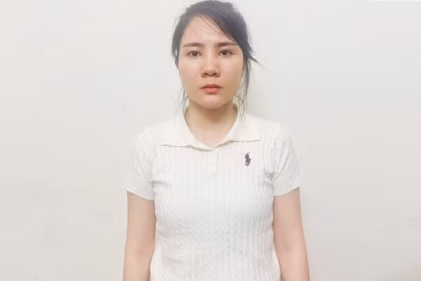 Đối tượng Hoàng Thùy Linh. (Ảnh: CAHT)