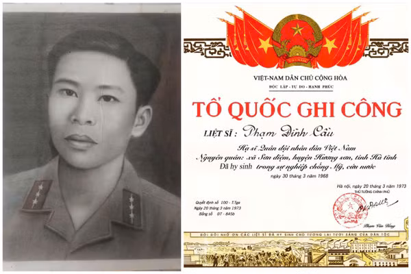 Liệt sĩ, nhà giáo Phạm Đình Cầu.
