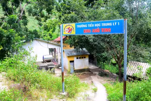 Điểm trường Suối Tung, Trường Tiểu học Trung Lý 1, xã Trung Lý (Thanh Hóa).