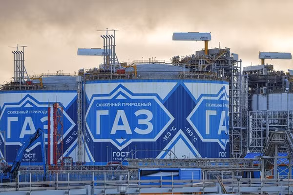 EU mua lượng LNG kỷ lục từ Nga trong nửa đầu năm 2026.
