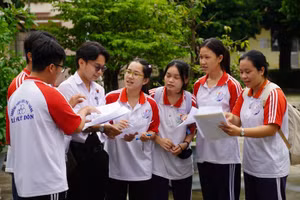 Kỳ thi tốt nghiệp THPT năm 2025 tại tỉnh Long An (cũ) có 16.103 thí sinh đăng ký dự thi. Ảnh: ITN
