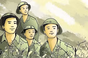 Những người lính chẳng mong được vinh danh trong những bản anh hùng ca, gói trọn đời mình vào hai tiếng 'Tổ quốc'. Ảnh minh họa: ITN