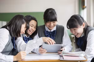 Học sinh Nhật Bản đạt thành tích cao về Toán và Khoa học. 