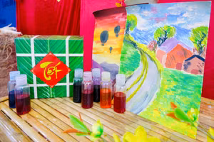 Mực từ rau củ quả khô nhanh, an toàn với sức khỏe người dùng.