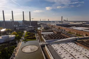 Trụ sở chính của Tập đoàn Volkswagen tại Wolfsburg, Đức. Ảnh: Bloomberg