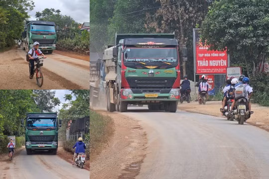 Nguy hiểm luôn rình rập học sinh mỗi ngày đến trường.