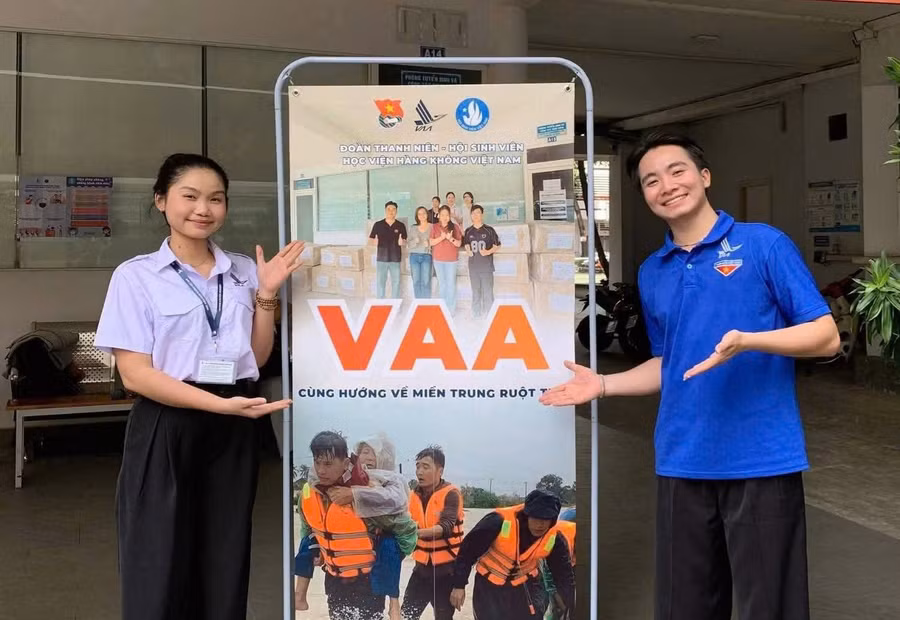 Học viện đang rà soát danh sách sinh viên tại các vùng rốn lũ để có phương án hỗ trợ ổn định cuộc sống kịp thời.