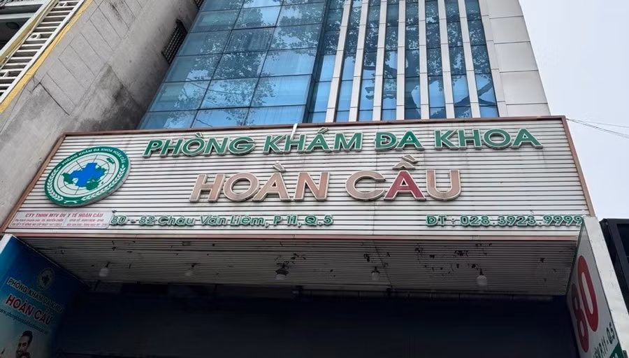 Theo Sở Y tế TPHCM, phòng khám Đa khoa Hoàn Cầu tiếp tục bị phản ánh. 