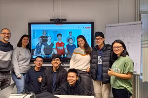 Sinh viên Trường Đại học Việt Đức tham gia học kỳ trao đổi tại Đức. Ảnh: VGU.