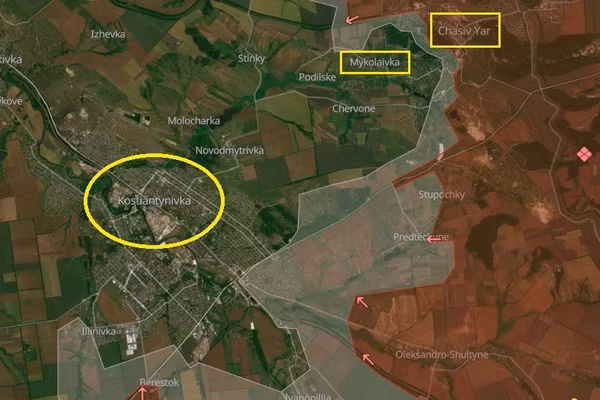 Ukraine đột kích Chasiv Yar để giải vây cho Kostiantynivka