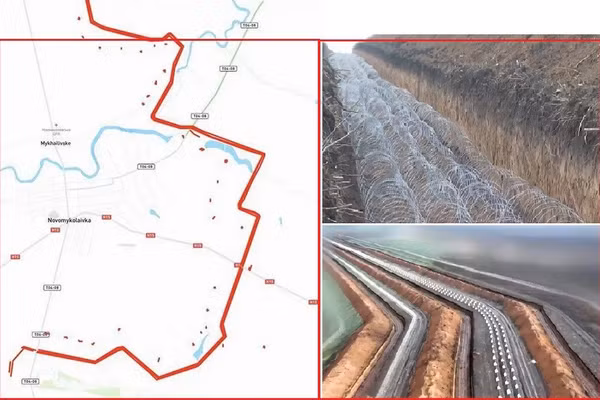 Phòng tuyến Syrsky: Vạn lý trường thành bảo vệ Zaporizhzhia