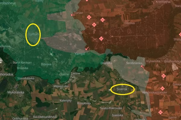Thêm 2 khu vực bị bao vây, hệ thống phòng thủ Donbass lung lay dữ dội