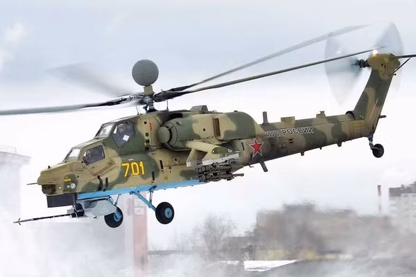 UAV Ukraine diệt trực thăng Mi-28N ngay trên không phận Nga