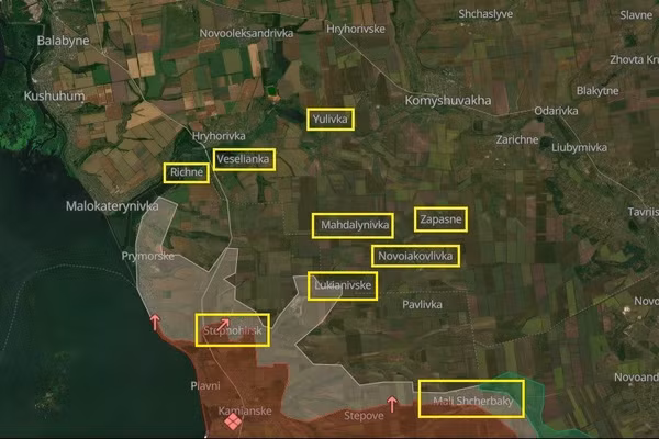 Nga vây ép Orikhiv, Ukraine tung hàng trăm UAV chặn đánh