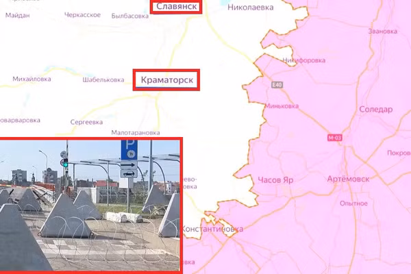 Ukraine dùng ‘răng rồng’ để bảo vệ Kramatorsk