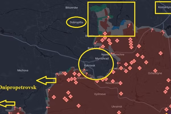 Nga-Ukraine đang chơi tất tay ở Pokrovsk