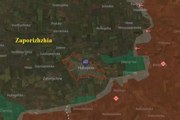 Sau Pokrovsk, Kupiansk, Nga sẽ đánh chiếm Zaporizhzhia