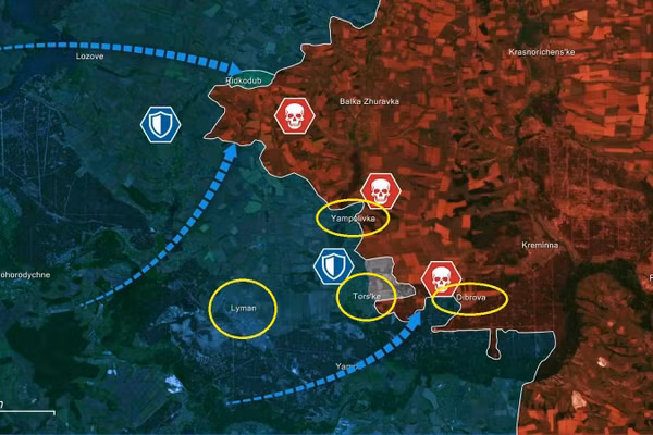 Ukraine đột phá ở Lyman, gió đảo chiều ở Sloviansk-Kramatorsk
