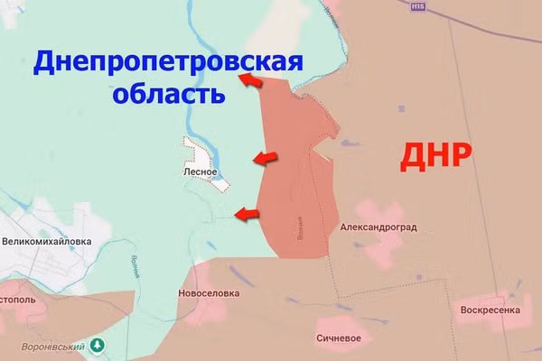Nga mở rộng thêm khu vực chiếm đóng ở vùng Dnipropetrovsk