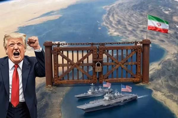 Iran tuyên bố bắt Mỹ trả giá nếu chiếm eo biển Hormuz