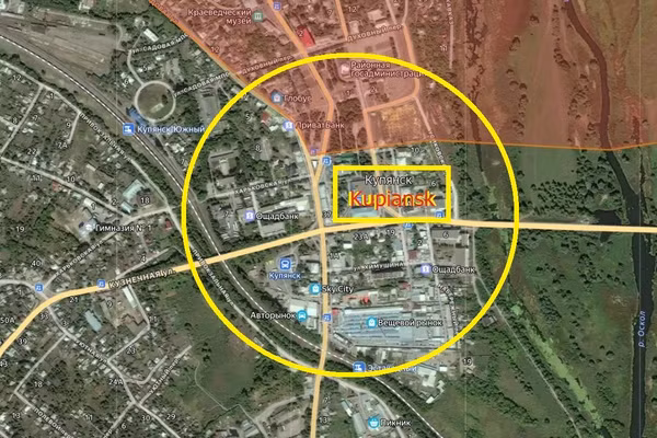 Ukraine đã mất một nửa thành phố Kupiansk