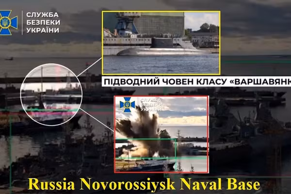 Những điểm yếu chết người qua vụ tấn công căn cứ hải quân Novorossiysk