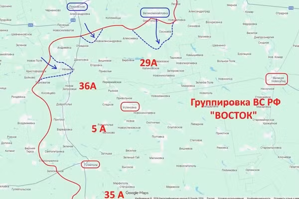 10.000 quân Ukraine phản công dữ dội tại ngã 3 Donetsk-Zaporizhia-Dnipropetrovsk