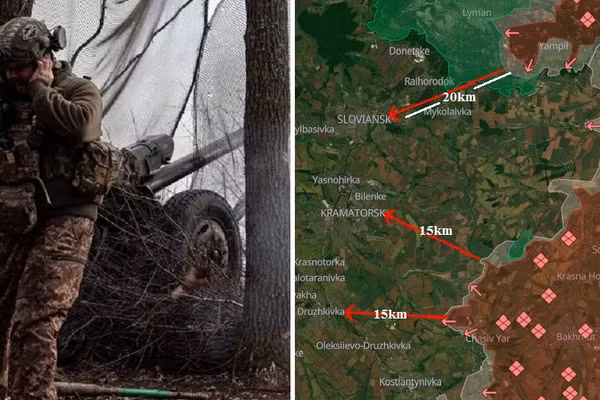 Sloviansk sơ tán, Nga tiến sát cứ điểm cuối cùng ở Donetsk