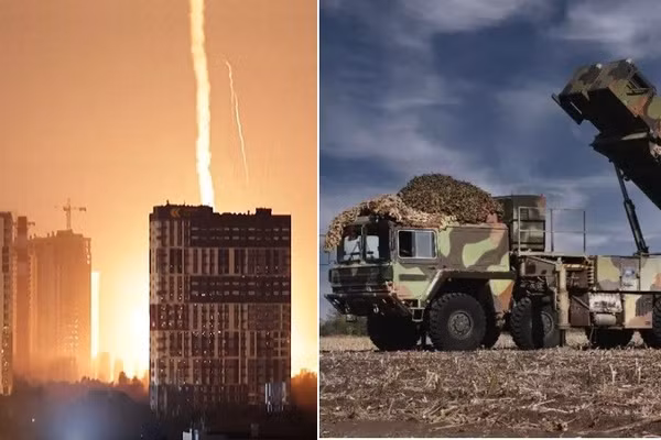 Patriot tê liệt, toàn bộ 23 tên lửa Nga đánh trúng thủ đô Kiev