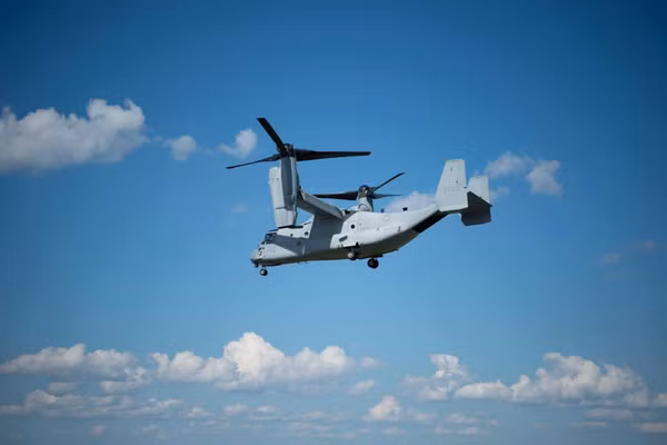 Thủy quân lục chiến Mỹ nhận chiếc MV-22B Osprey cuối cùng 