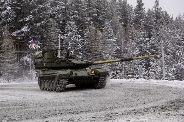 Bắt đầu sản xuất xe tăng T-90M2 Ryvok-1 cực mạnh vào năm 2026