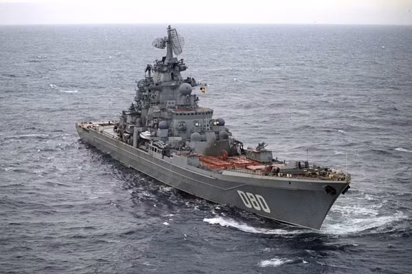 Báo Mỹ kinh ngạc trước 'radar bay' trên tuần dương hạm hạt nhân Đô đốc Nakhimov của Nga