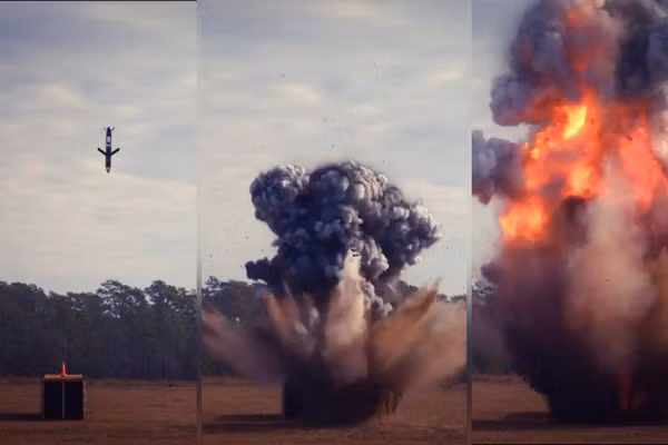 Tên lửa hành trình ERAM của Ukraine phóng thành công từ tiêm kích F-16