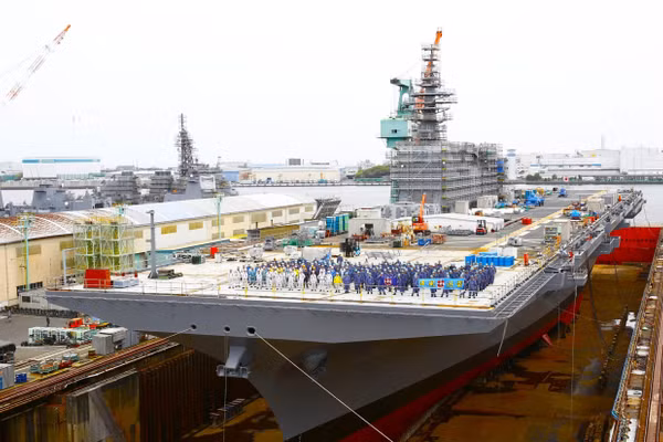 Nhật Bản đã có tàu sân bay thứ hai đủ sức mang tiêm kích F-35B
