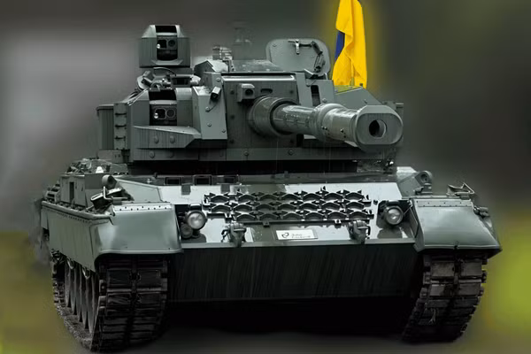 30 xe tăng Leopard 1 đầu tiên của Ukraine nhận tháp pháo Cockerill 3105 cực mạnh