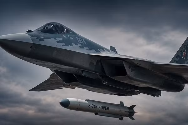 Tên lửa S-71K Kover của tiêm kích Su-57 gây ác mộng cho phòng không Ukraine