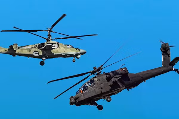 Trực thăng tấn công tốt nhất gọi tên Apache của Mỹ hay Ka-52 của Nga?