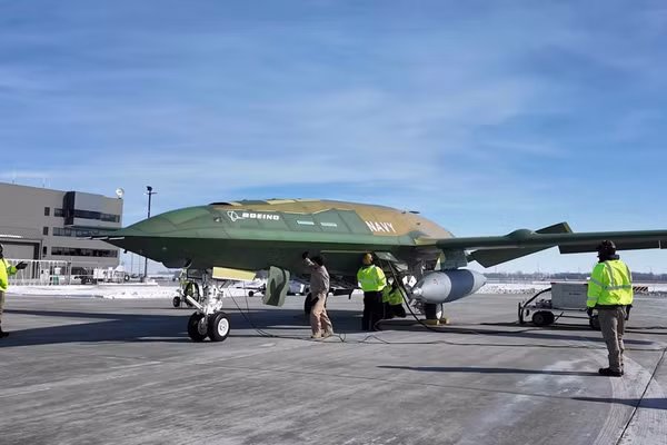 UAV MQ-25A 'tương lai của Hàng không Hải quân Mỹ' thực hiện chuyến bay đầu tiên