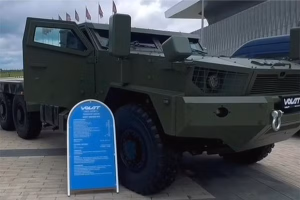 Xe bọc thép tàng hình Volat đã được ra mắt tại Belarus