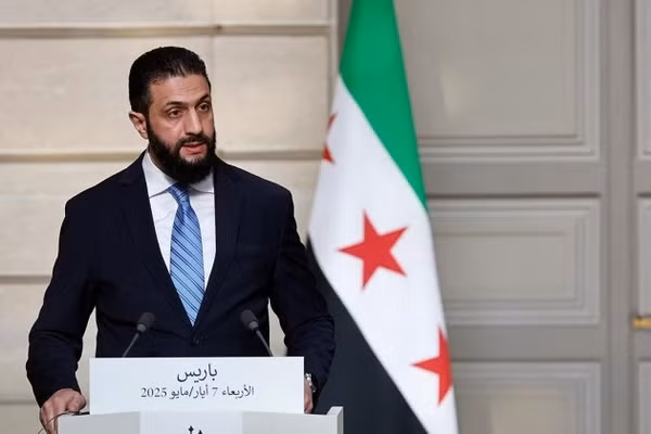 Tổng thống Syria Ahmed al-Sharaa.
