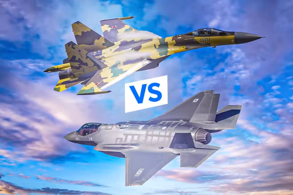 Báo Mỹ thừa nhận những ưu điểm vượt trội của Su-35 trước F-35