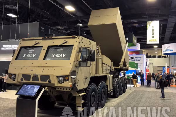 Triển vọng cho Kyiv: Mỹ ra mắt bệ phóng trên đất liền X-MAV cho tên lửa Tomahawk