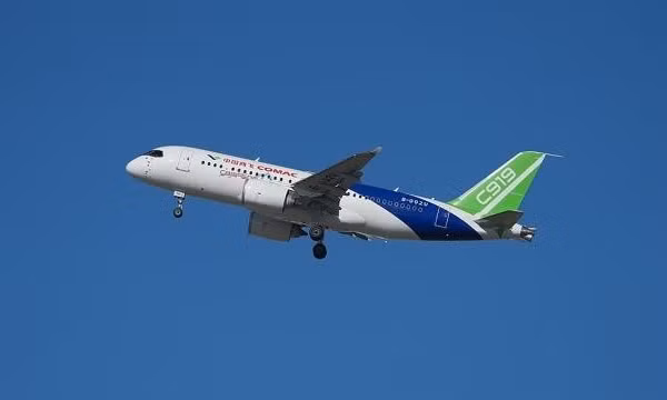 Phiên bản 'tầm cao' của máy bay C919 hoàn thành chuyến bay thử nghiệm đầu tiên